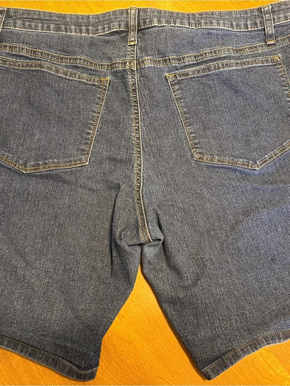 Lee Dark Blue Denim Women's Jean Shorts
